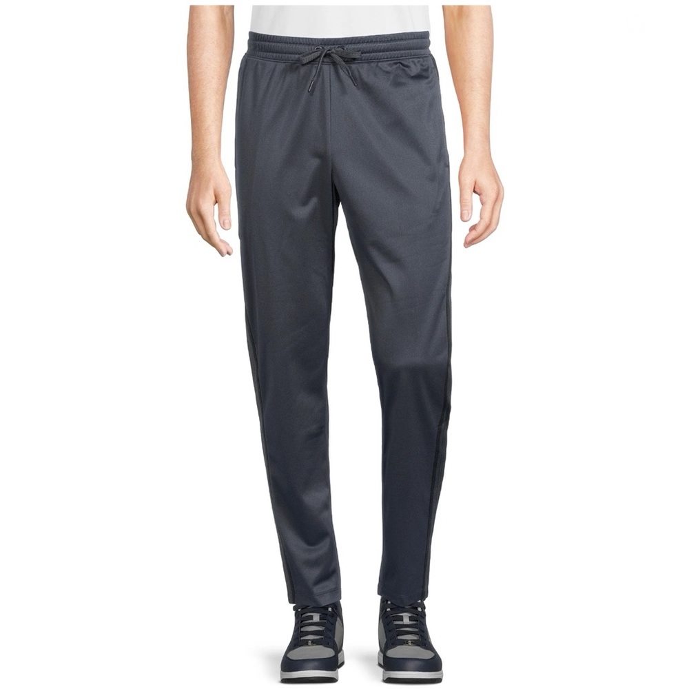 Athletic Works Men's and Big Men's Tricot Track Pants ( Grey )
